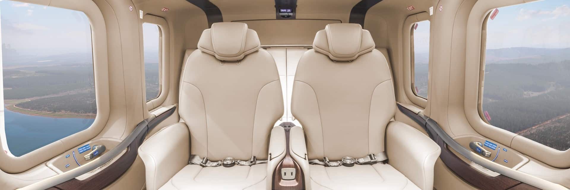 Leonardo AW139 interior helicopters booking
