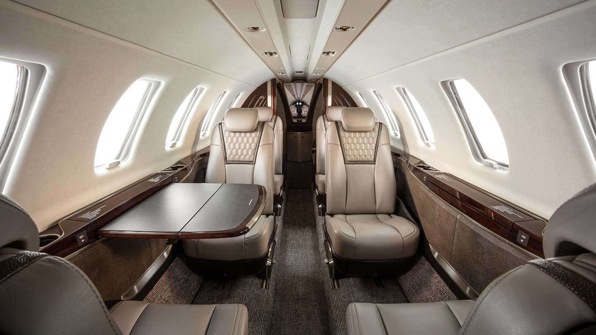 Cessna Citation CJ4 / Gen 2 interior jet booking