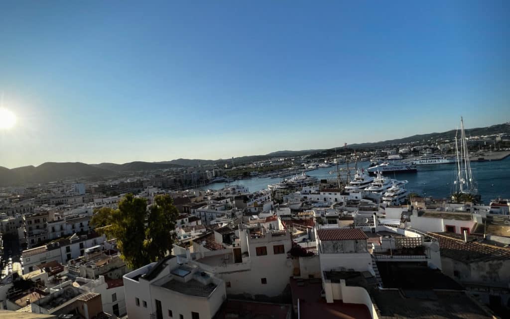 Arrive in sunny Ibiza